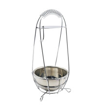 Holzkohle-KöRbe 1PCS Silber Metall Shisha Holzkohle Halter Korb Shisha Carbon Korb for Shisha FüR Die Lagerung Von Holzkohle