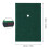 30x20cm Golf Schaukel Praxis Matte Golf Indoor 15