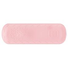 Reise-Make-up-Pinselhalter, trendiger, tragbarer-Rosa groß