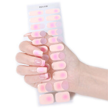 Fashion Gels Nails Strips Nails Polish Stickers French Nails Polish Wraps 86style