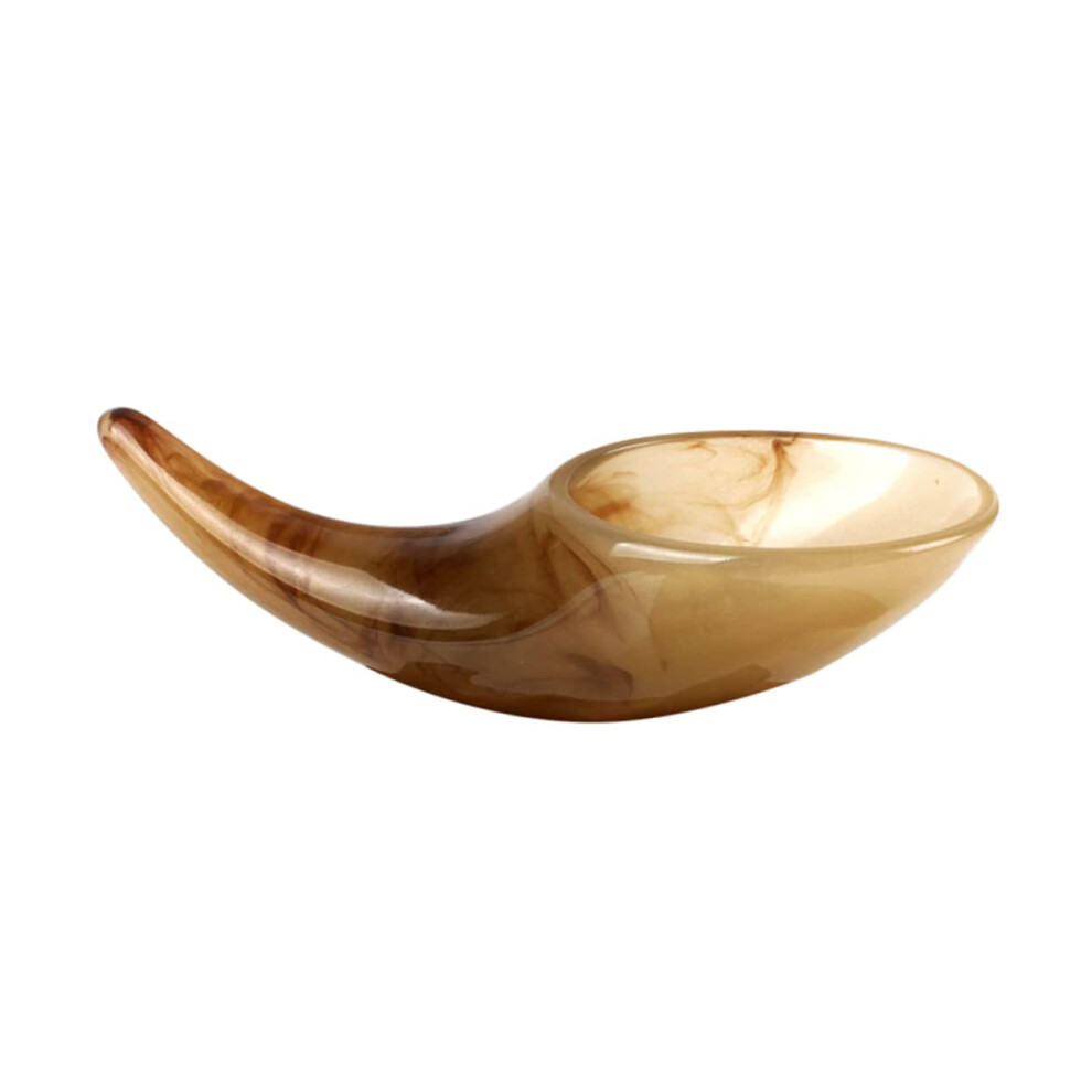 Ox Horn Scrapping Tube Acupoint Pressure Stick  Traditional Chinese Massaging Tool, Ox Horn Material, Family Use