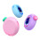 Flexible Silicone Protective Case Enclosure Skin For-Pink 3
