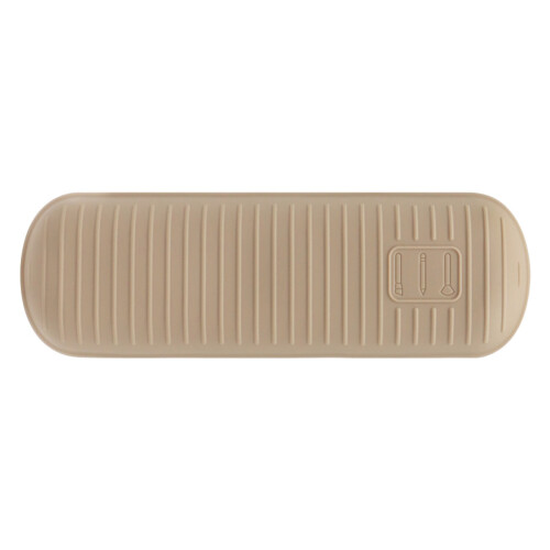 Make-up-Pinselhalter, Kosmetikpinsel-Box,-Khaki groß