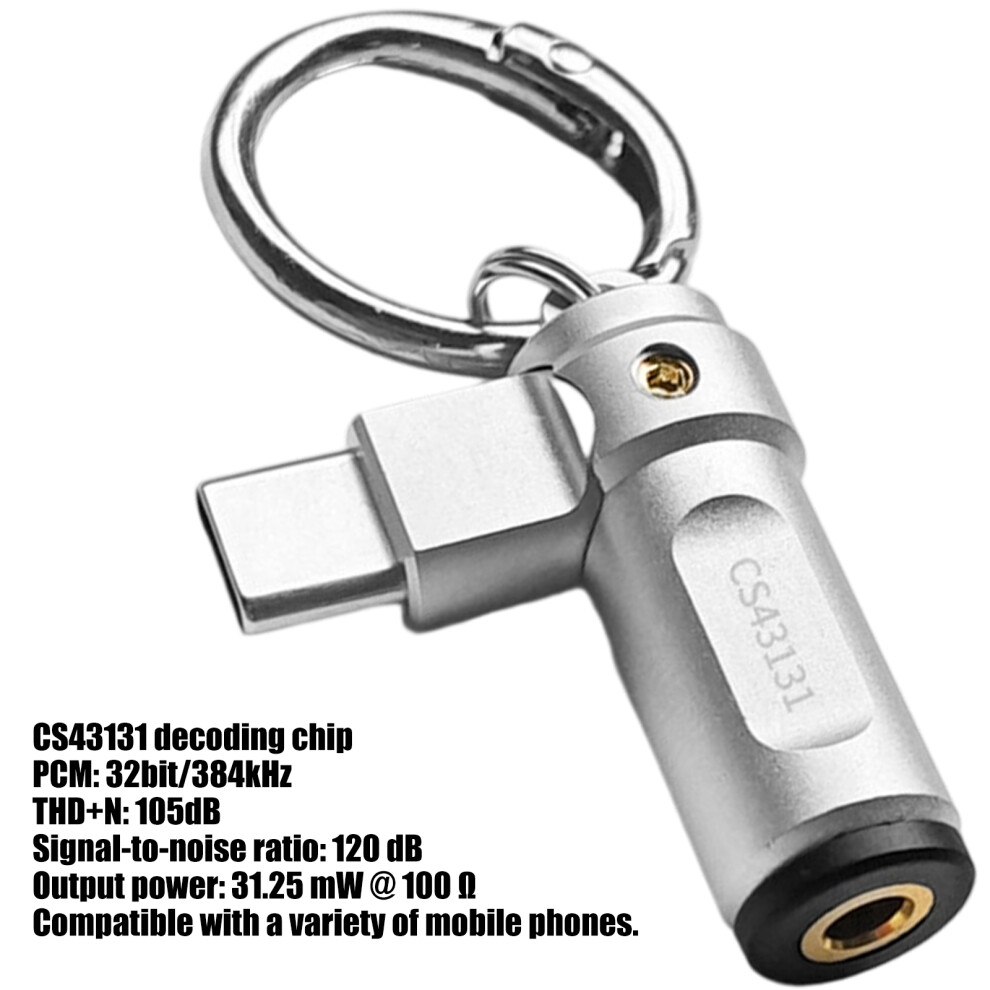 Headphone Audios Adapter Enhances Signal Transmission-F 7709000198450