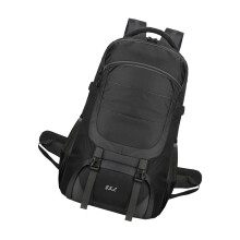Rucksack mit großem Fassungsvermögen, wasserabweisender-Schwarz