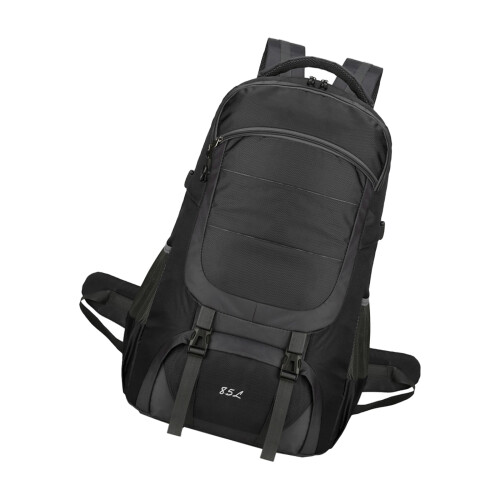 Rucksack mit großem Fassungsvermögen, wasserabweisender-Schwarz