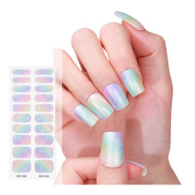 Korean Style Nails Art Stickers Nails Polish Wraps Semi-style4