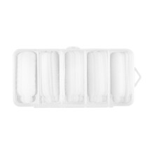60Pcs 3D Silicone Double Nail Forms Mould Sticker Set for Nail