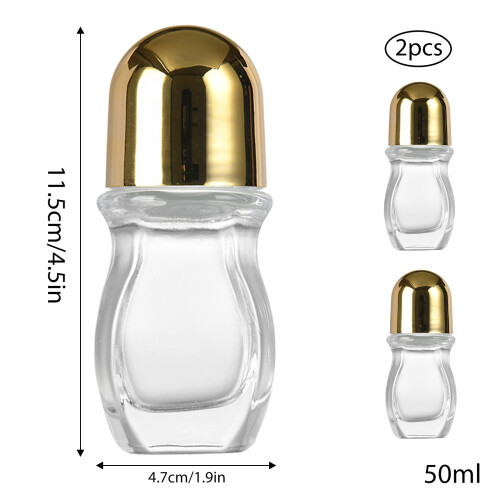 1/2/4/8 Bottles Glass Empty Roller Bottles Roller-8 bottles 2
