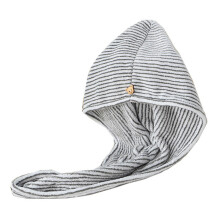 Schnelltrocknender Haarturban aus ultraweicher Mikrofaser für sanfte Pflege und verkürzte Trocknungszeit (2er-Pack)