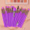 20pcs Fashionable Eyeshadow Brushes Makeup-fluorescent blue 4