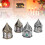 4 Stück LED-Weihnachtskerzenlaterne, 11