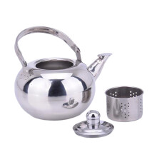 Teapots with Infuser Water Kettles Round-true color medium size
