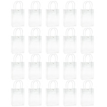 Clear Gift Bag,Transparnt Gift Bag with-15x20x7cm