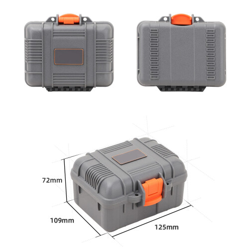 Mini étui rigide de protection étanche pour le rangement des 2