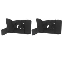 2pcs Baseball -Training Fangen Handschuh Schwarz Weich Bequem Mini Baseballtraininghandschuhe für 1,5 Bis 2,4 Zoll Ball