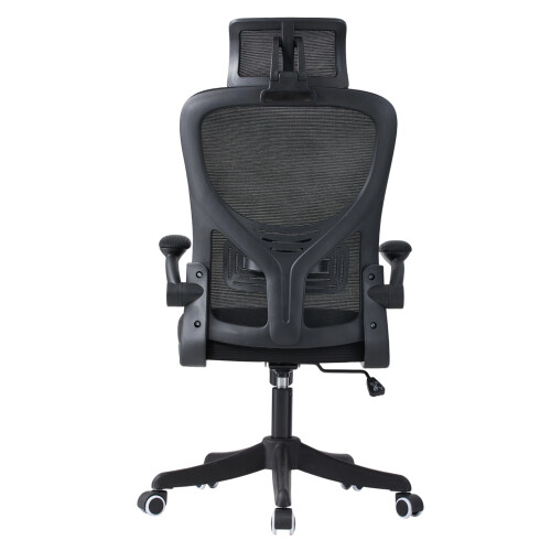 Living And Home Height Adjustable Comfortable Mesh Office Chair, Black 2