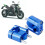 Paar 22mm/28mm 1/8in 7/8in Motorrad 5