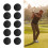 10 Stück 65 mm EVA-Schaum-Golfbälle, weiche 11