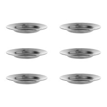 6Pcs Multifunctional Food Presentation Plate Practional-16cm