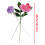 Décorations de bouquet de fleurs tricotées pour centres de-10 3