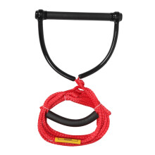 Wakeboard Rope Wakeboard Accessories Ski Ropes for Water Ski Wake Board Rope Kneeboard Rope for Water Ski Water Sports Supply Wakesurf Rope PP Red