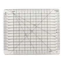 NäHlineal Stoffschneidelineal QuiltzubehöR Werkzeuge NäHzubehöR Stoffschneider Patchwork-Vorlage DIY 6