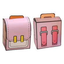 Candy Chocolate Paper Boxes Celebration Graduation Party-Pink