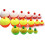Fishing Float Round Bobber Indicator Pack 50 Pcs, 1.95cm, 1.413.6g, Floating Tackle Floats 4