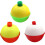 Fishing Float Round Bobber Indicator Pack 50 Pcs, 1.95cm, 1.413.6g, Floating Tackle Floats 3