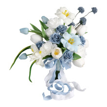 Kunstbloem bruiloft decoraties voor ceremonie, jubileum