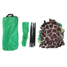 Kinder spielen Giraffe Zelt einzigartige Raum und