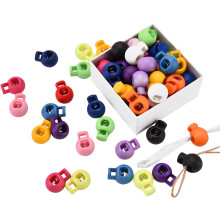 Innovativer Kordelstopper aus Kunststoff für Paracord-Clips, Kordelzüge und Outdoor-Abenteuer, einfache Installation und lebenslange Garantie
