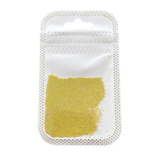 Multi-Size Nail Caviar Beads for Nail Art-0.4MM gold