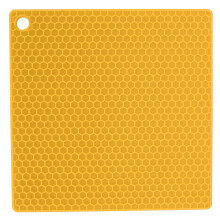 Conjunto de tapetes de silicone resistentes ao calor, antiderrapantes e flexíveis para pratos quentes, duráveis e fáceis de limpar,