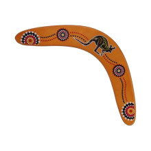 Wooden Boomerang Easy Throw Flying Boomerang V Shaped Boomerang for Kids Girls Boys Kids Adults