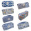 Makeup Bag Pencil Box Stationery Case Large Capacity-tulip blue 2