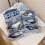 Makeup Bag Pencil Box Stationery Case Large Capacity-tulip blue 5