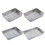Easy Cleaning Stainless Steel Baking Pan With Removable Wire-L 2