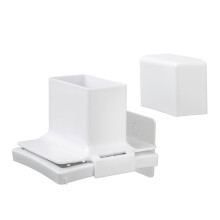 Zeepbakje Houder Wandmontage Zeep Poeder Grinder Box Waterdicht