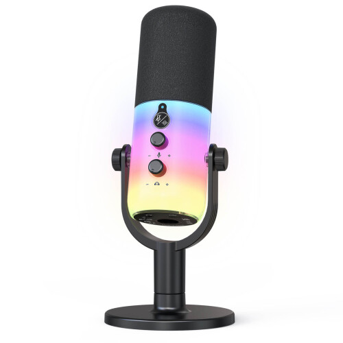 Dynamisches Mikrofon in Studioqualität, XLR-USB-Anschluss,