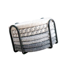 Cotton Rope Woven Placemat Pot Mat Round Thick Insulation Mat-6