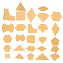 Quilting-lineale Und Vorlagen 27 Sets Vorlagen Aus Acrylpapier Für Patchwork-bastelarbeiten