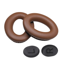 Earphone Ear Cushions Cover Earpads for QC35-Coffee color