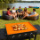 Easy Cleaning Silicone Barbecue Cover Waterproof-Blue 6