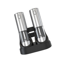 Pack of 2 USB Propelled Electric Pulverizers Highlighting Clear