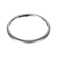 Aluminum Decorative Camera Rings For GR3x HDF Lens Hoop-Silver