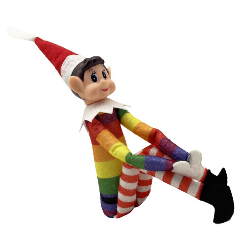 Regenbogen-Elf-Dekoration, süßes Tuch, lange 2