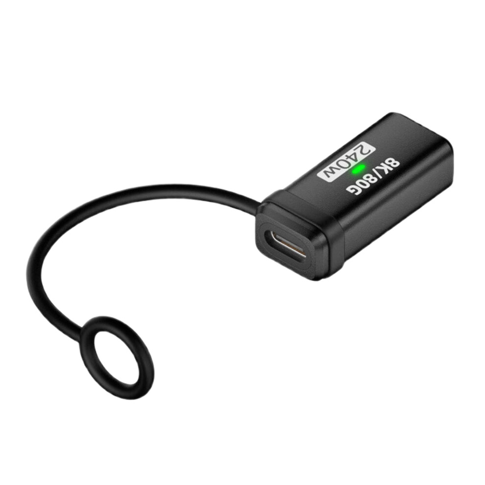 Heavy Duty Usb4.0 Adapter 80Gbps Transmission Metal- 13C Black 7709000200108