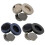 Coussinets d'oreille en peau de mouton à isolation-Bleu 2